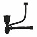 Lidz Handmade H7545B Мойка для кухни интегрированная Decor Black PVD Honeycomb 3,0/1,0 мм LDH7545BDECPVD48373