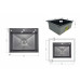 Lidz Handmade H6050HB Мойка для кухни интегрированная Decor Black PVD Honeycomb 2,5/0,5 мм LDH6050BDECPVD48371