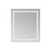 Зеркало Lidz Kubis (KU2) 700х800 с LED-подсветкой Touch, с антизапотеванием, с диммером, рег. яркости LD78LF904708048447