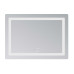 Зеркало Lidz Kubis (KU2) 1000х800 с LED-подсветкой Touch, с антизапотеванием, с диммером, рег. яркости LD78LF6141008048450
