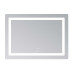Зеркало Lidz Kubis (KU2) 1000х800 с LED-подсветкой Touch, с антизапотеванием, с диммером, рег. яркости LD78LF6141008048450