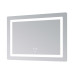 Зеркало Lidz Kubis (KU2) 1000х800 с LED-подсветкой Touch, с антизапотеванием, с диммером, рег. яркости LD78LF6141008048450