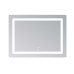 Зеркало Lidz Kubis (KU2) 900х700 с LED-подсветкой Touch, с антизапотеванием, с диммером, рег. яркости LD78LF904907048452