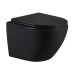 Унітаз підвісний Qtap Jay Ultra Quiet 485х360х320 мм, Matt Black, сидінням Slim Duroplast/ Soft-close/ Quick Relase QT07335177MB Унітаз підвісний Qtap Jay Ultra Quiet 485х360х320 мм, Matt Black, сидінням Slim Duroplast/ Soft-close/ Quick Relase QT07335177MB