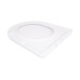 Qtap Сидіння для унітаза (Jay 640, Swan 640) 422x360x30 мм, White, з мікроліфтом, Slim Duroplast, Quick Release QTSC179W48699