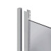 Душова кабіна Lidz Latwa SC90x90.SAT.LOW.DGR, скло темне тоноване 4 мм без піддона
