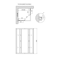 Душова кабіна Lidz Wawel SC90x90.SAT.LOW.DGR, скло темне тоноване 4 мм без піддона Душова кабіна Lidz Wawel SC90x90.SAT.LOW.DGR, скло темне тоноване 4 мм без піддона