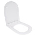 Qtap Сидіння для унітаза (Robin 520, Scorpio 520) 465x363x60 мм, White, з мікроліфтом, Slim Duroplast, MagLock QTSC179W48916