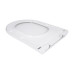 Qtap Сидіння для унітаза (Robin 520, Scorpio 520) 465x363x60 мм, White, з мікроліфтом, Slim Duroplast, MagLock QTSC179W48916