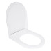 Qtap Сидіння для унітаза (Robin 490, Scorpio 490) 430x363x60 мм, White, з мікроліфтом, Slim Duroplast, MagLock QTSC179W48915
