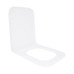 Сидіння для унітазу Qtap (Gemini 520) 448x357x38,5 мм, White, з мікроліфтом, Slim Duroplast, Quick Release QTSC179W49386