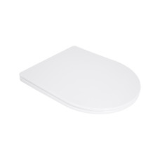 Сидіння для унітазу Qtap (Taurus 490) 422x360x30 мм, White, з мікроліфтом, Slim Duroplast, Quick Release QTSC179W49383 Сидіння для унітазу Qtap (Taurus 490) 422x360x30 мм, White, з мікроліфтом, Slim Duroplast, Quick Release QTSC179W49383