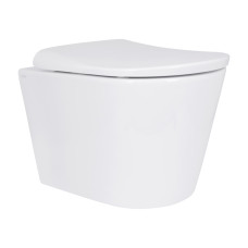 Унітаз підвісний Qtap Scorpio ML Ultra Quiet 520x365x365 мм, з сидінням Soft-close MagLock, White QTSCOML26W49624 Унітаз підвісний Qtap Scorpio ML Ultra Quiet 520x365x365 мм, з сидінням Soft-close MagLock, White QTSCOML26W49624