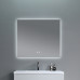 Дзеркало Qtap Taurus (TA1) 1000×800 мм з LED-підсвічуванням Touch, з антизапотіванням, з димером, рег. темп. кольору (3000-6500K) QTTAU100080048956