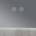 Дзеркало Qtap Taurus (TA2) 1200×800 мм з LED-підсвічуванням Touch, з антизапотіванням, з димером, рег. темп. кольору (3000-6500K) QTTAU120080048960
