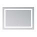 Дзеркало Lidz Kubis (KU2) 1200х800 з LED-підсвічуванням Touch, з антизапотіванням, з димером, рег. яскравості LDKUB120080049007
