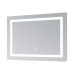 Дзеркало Lidz Kubis (KU2) 1200х800 з LED-підсвічуванням Touch, з антизапотіванням, з димером, рег. яскравості LDKUB120080049007