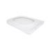 Сидіння для унітазу Qtap (Stork, Aquarius 630) 420x336x22 мм, White, з мікроліфтом, Slim Duroplast, Quick Release QTSC179W49263