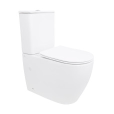 Унітаз підлоговий Qtap Evia Ultra Quiet 630×350×795 мм з сидінням Soft-close, White QTEVI27W49258 Унітаз підлоговий Qtap Evia Ultra Quiet 630×350×795 мм з сидінням Soft-close, White QTEVI27W49258