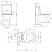 Унітаз підлоговий Qtap Leo Ultra Quiet 620×355×790 мм з сидінням Soft-close, White QTLEO27W49261