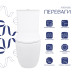 Унітаз підлоговий Qtap Leo Ultra Quiet 620×355×790 мм з сидінням Soft-close, White QTLEO27W49261