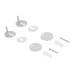 Сиденье для унитаза Qtap (Kolibri) 455×360×30 мм, White, с микролифтом Slim Duroplast, Quick Release QTST179W49488