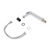 Змішувач для раковини Lidz Dozorca 001FH високий (k35) Chrome LDDOZ001FHCRM48990
