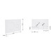 Клавиша смыва Qtap Standard 152x236x28 мм, White, круглая QTSTD164W49468