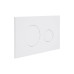 Клавиша смыва Qtap Standard 152x236x28 мм, White, круглая QTSTD164W49468