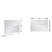 Клавиша смыва Qtap Standard 152x236x28 мм, Chrome, линейная QTSTD164CRM49472