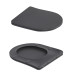 Унітаз підвісний Qtap Robin Ultra Quiet 520×365×340 мм, Anthracite, з сидінням Slim Duroplast / Soft-close / Quick Release QTROB26AN48995