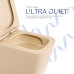 Унітаз підвісний Qtap Tern Ultra Quiet 520×345×325 мм, Beige, з сидінням Slim Duroplast / Soft-close / Quick Release QTTER26SB49001