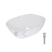 Раковина накладна Qtap Cardinal 500х380х140 мм, Marble, прямокутна, з донним клапаном QTCAR188MR49826 Раковина накладна Qtap Cardinal 500х380х140 мм, Marble, прямокутна, з донним клапаном QTCAR188MR49826