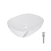 Раковина накладна Qtap Aquarius 470x380x120 мм, Marble, прямокутна, з донним клапаном QTAQA188MR49782 Раковина накладна Qtap Aquarius 470x380x120 мм, Marble, прямокутна, з донним клапаном QTAQA188MR49782