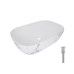 Раковина накладна Qtap Robin 600x390x150 мм, Marble, прямокутна, з донним клапаном QTROB188MR49788 Раковина накладна Qtap Robin 600x390x150 мм, Marble, прямокутна, з донним клапаном QTROB188MR49788