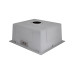 Мойка для кухни интегрированная под столешницу Lidz Handmade H4843 Brushed Steel 3,0/1,0 мм LDH4843BRU49441