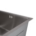Мойка для кухни интегрированная под столешницу Lidz Handmade H4843 Brushed Steel 3,0/1,0 мм LDH4843BRU49441