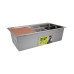Мойка для кухни интегрированная Lidz Handmade H7545 Brushed Steel 3,0/1,0 мм LDH7545BRU49457