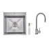 Акционный набор Lidz: мойка H5050H интегрированная Decor Honeycomb 2,5/0,5 мм LDH5050DEC48365 + Смеситель Aria для кухни с гибким изливом (k35) Grey Акционный набор Lidz: мойка H5050H интегрированная Decor Honeycomb 2,5/0,5 мм LDH5050DEC48365 + Смеситель Aria для кухни с гибким изливом (k35) Grey