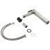 Змішувач для раковини високий Lidz Helix 001FH (k35) LDHEL001FHNKS49179 Nickel