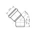 Ручка картриджа Lidz (45x109,9x26,6) для смесителей Nexus LDNEX45109926651154
