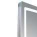 Зеркало Qtap Mideya (MI2) 1000х800 с часами, с LED-подсветкой Touch, с антизапотеванием, диммером, рег. яркости QTMID100080049266