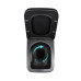Унітаз підвісний Qtap Gemini Ultra Quiet 485×340×350 мм, Matt Black, з сидінням Slim Duroplast / Soft-close / Quick Release QTGEM28BLM50505