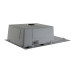 Мойка для кухни интегрированная Lidz Handmade Max 500 H7849R Brushed Steel, 3,0/1,0 мм, крыло справа, увеличенная чаша LDH7849RBRU49464
