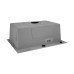 Мойка для кухни интегрированная Lidz Handmade H5843 Brushed Steel 3,0/1,0 мм LDH5843BRU49442