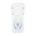Готовое решение Qtap для ванной комнаты: подвесной унитаз Crow Rimless 520x360x290 + комплект инсталляции Standard (круглая кнопка Black)