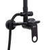 Душова система для душу Qtap Jay на два споживача QTJAY110BLM45550 Black Matt