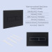 Готовое решение Qtap для ванной комнаты: подвесной унитаз Gemini Ultra Quiet 520x360x350 + комплект инсталляции Standard (линейная кнопка Black)