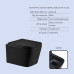 Готовое решение Qtap для ванной комнаты: подвесной унитаз Crow Ultra Quiet 485x340x290 + комплект инсталляции Standard (круглая кнопка Black)