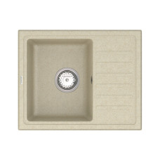 Кухонная мойка VANKOR   Lira LMP 02.55 Beige + сифон